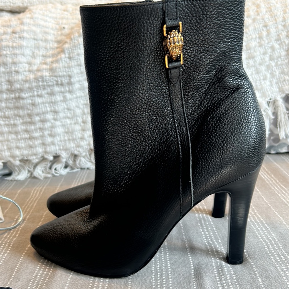 NWOB Kurt Geiger Shoreditch High Heel Booties - Picture 3 of 7